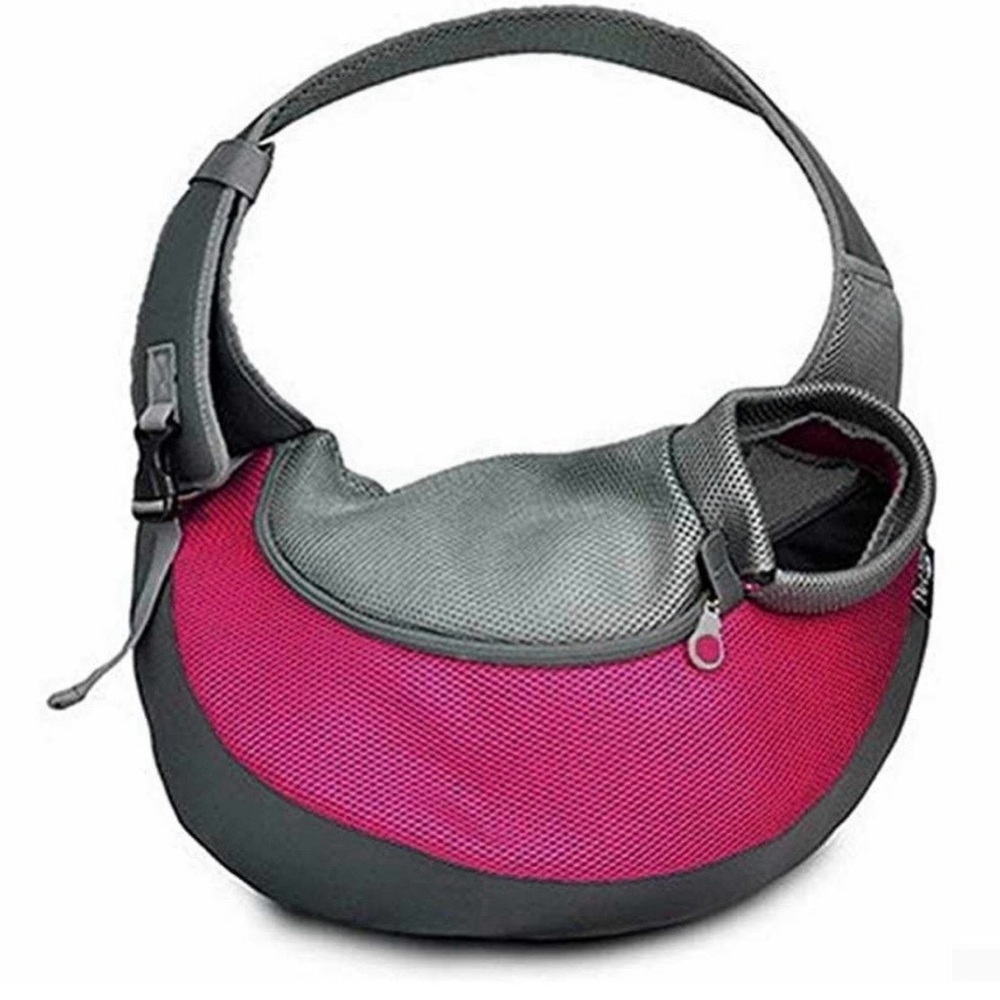 Doggy/ Cat Sling Carrier. color: Baby pink Large 1 pcs.